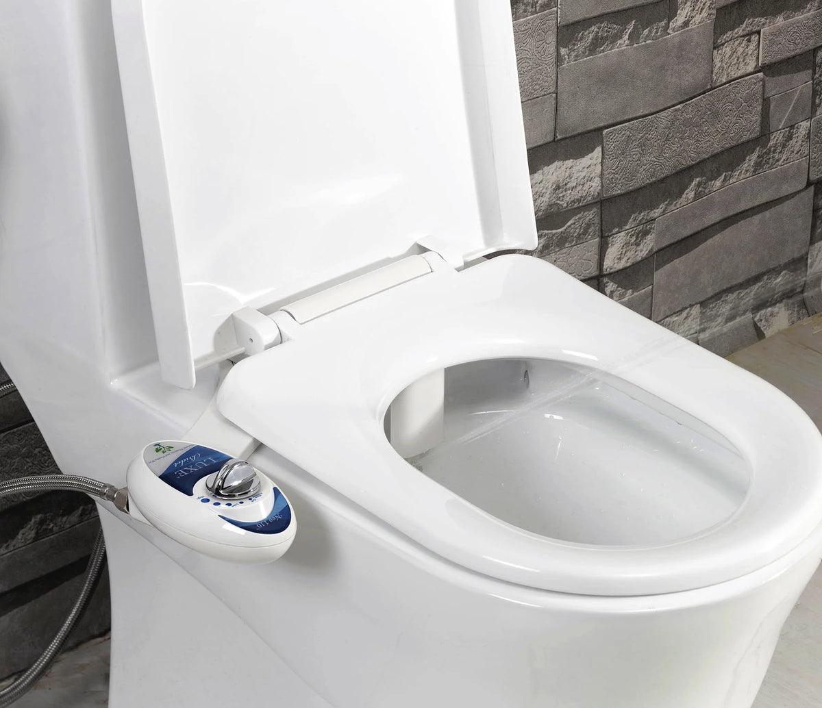 Non-Electric Bidet Attachment, Adjustable Water Pressure, Rear Wash C152