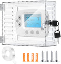 Clear Thermostat Lockable Box with Keys B35785