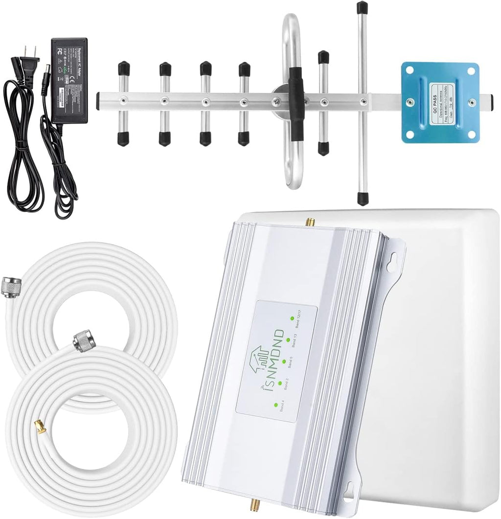 Cell Phone Booster for 4G LTE & 5G up to 6,000 sq ft E8327