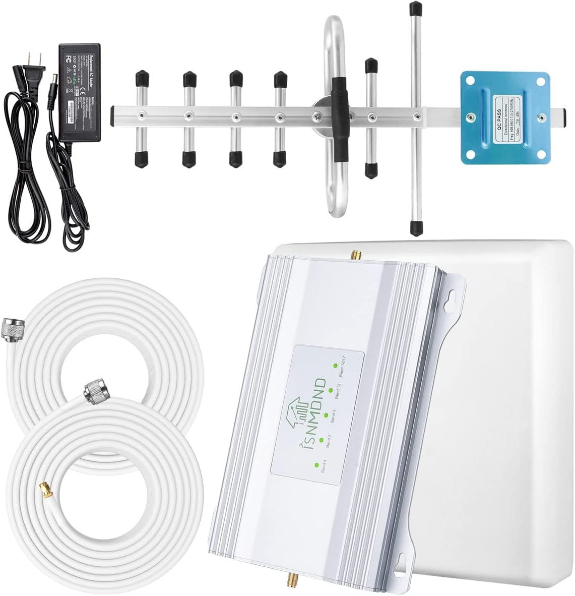 Cell Phone Booster for 4G LTE & 5G up to 6,000 sq ft E8327