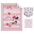 Pink 3-Piece Crib Bedding Set U70831