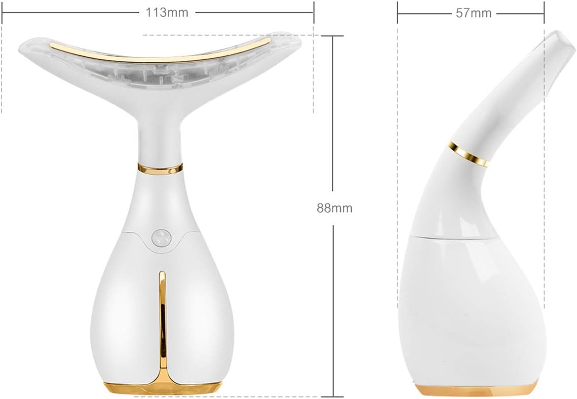 Portable Electric Face Massager with Heat & 3 Massage Modes A15762