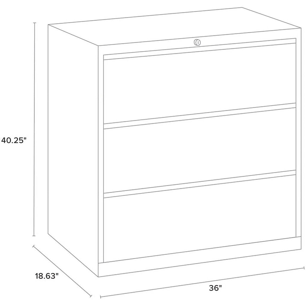 36" Wide 3 Drawer Metal Lateral File Cabinet I2864