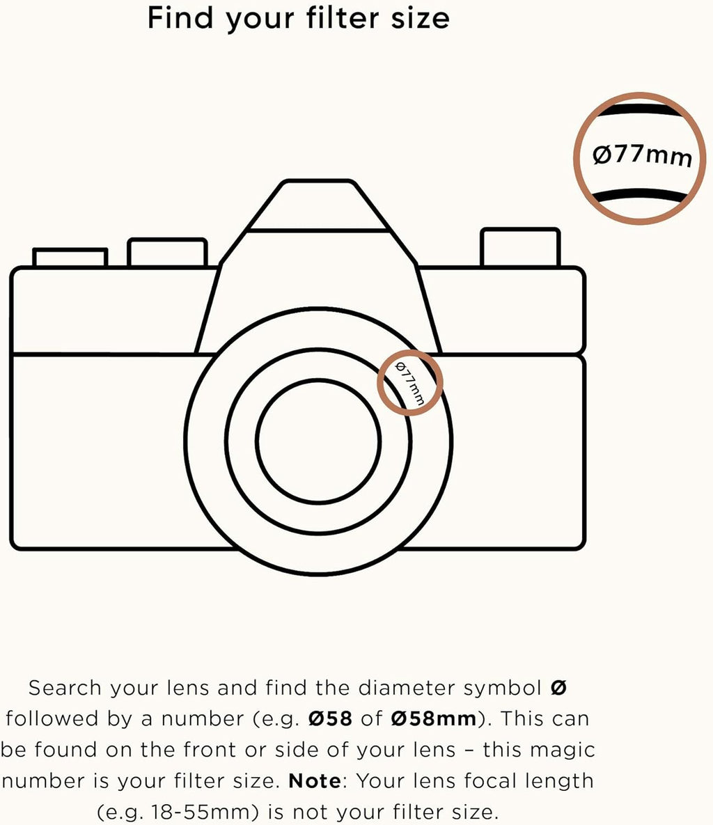 Pack of 2 Variable ND Lens Filter N9862