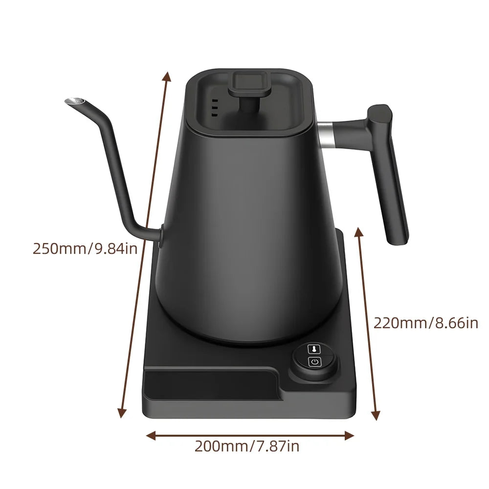 Electric Kettle Temperature Control Pour-Over Kettle 1.0L B3487