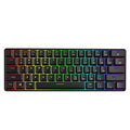 61 Keys Multi Color RGB LED Backlit Wired Mechanical Gaming Keyboard B704735