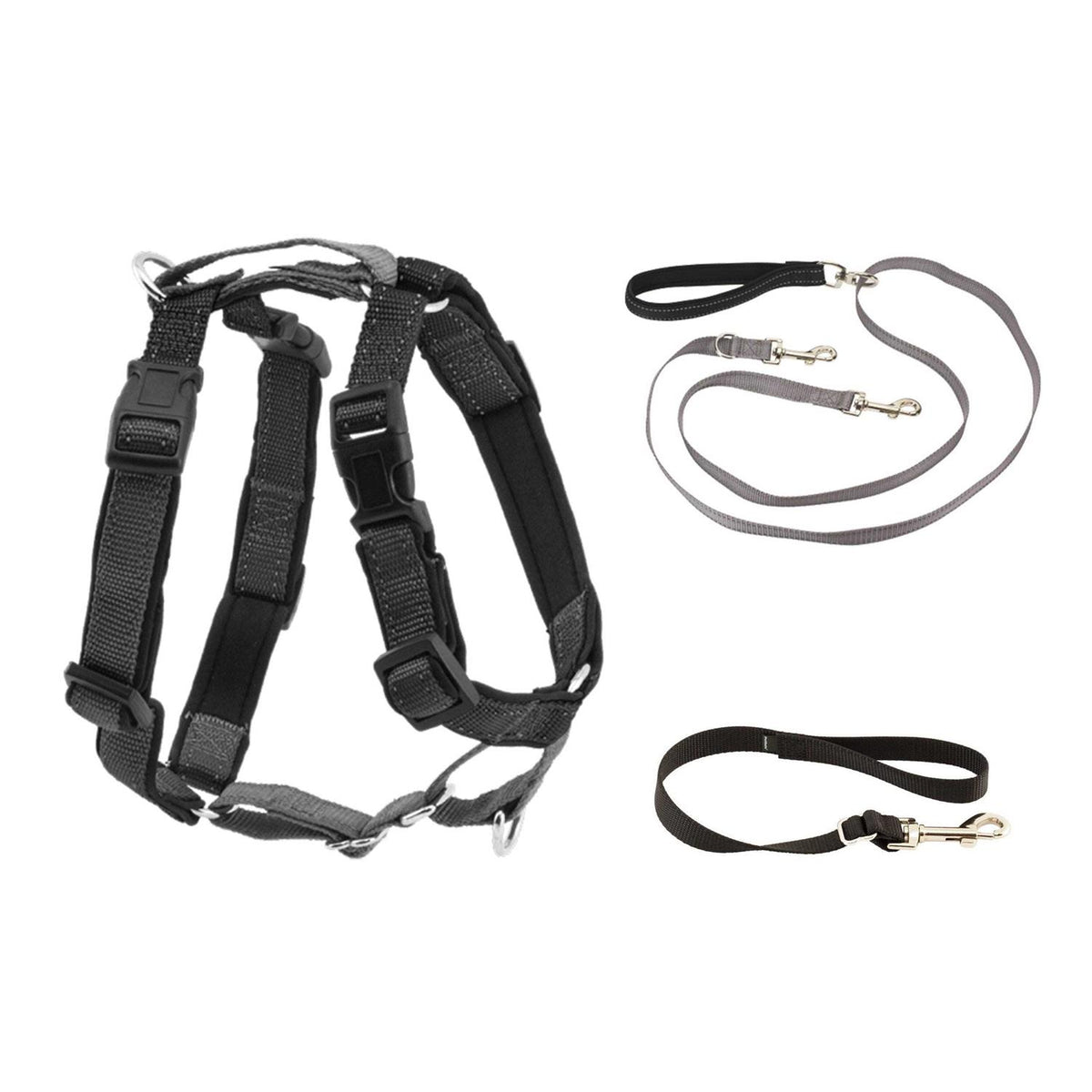 3 in 1 Harness with Leash B818815