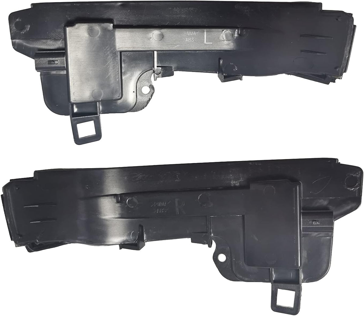 Smoke Lens LED Side Mirrors with Dynamic Turn Signal Lights C33781