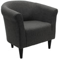 Dark Gray Fabric Club Chair T781497