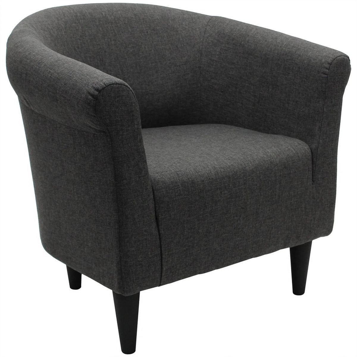 Dark Gray Fabric Club Chair T781497
