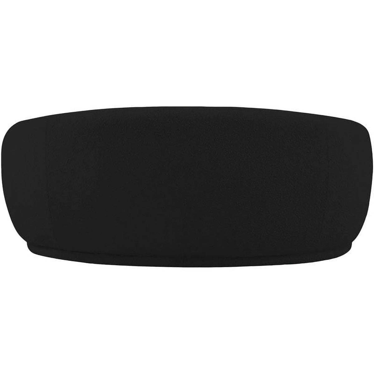 Black Boucle Fabric Loveseat I45502