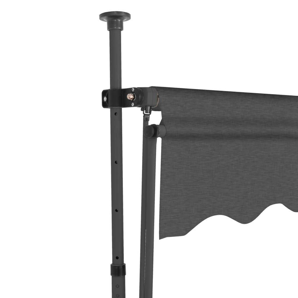 118.1" Anthracite Retractable Awning F2853