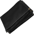 6 x 10 Ft Black Fiberglass Welding Blanket with Carry Bag L65928