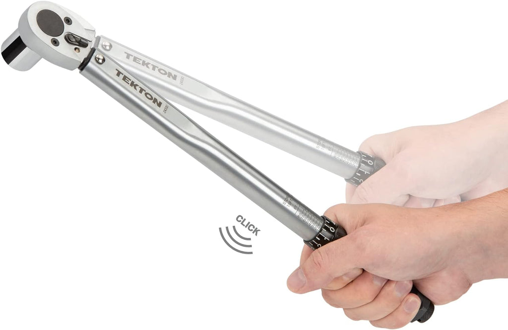 3/8 Inch Drive Click Torque Wrench (10-80 ft.-lb.) Pack of 2 V4180