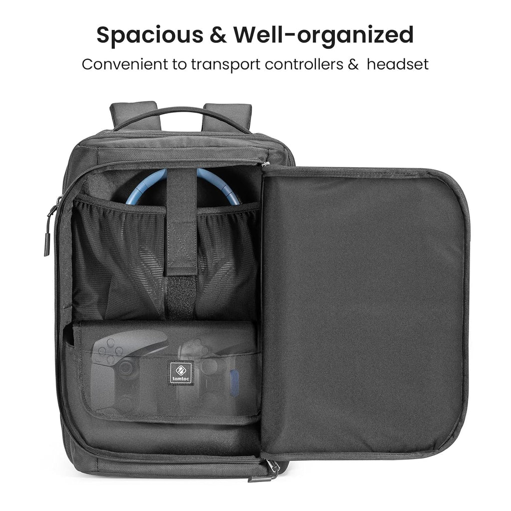 Travel Backpack for PS5 Console, Accessories, Protective Carrying Case Storage Bag J186