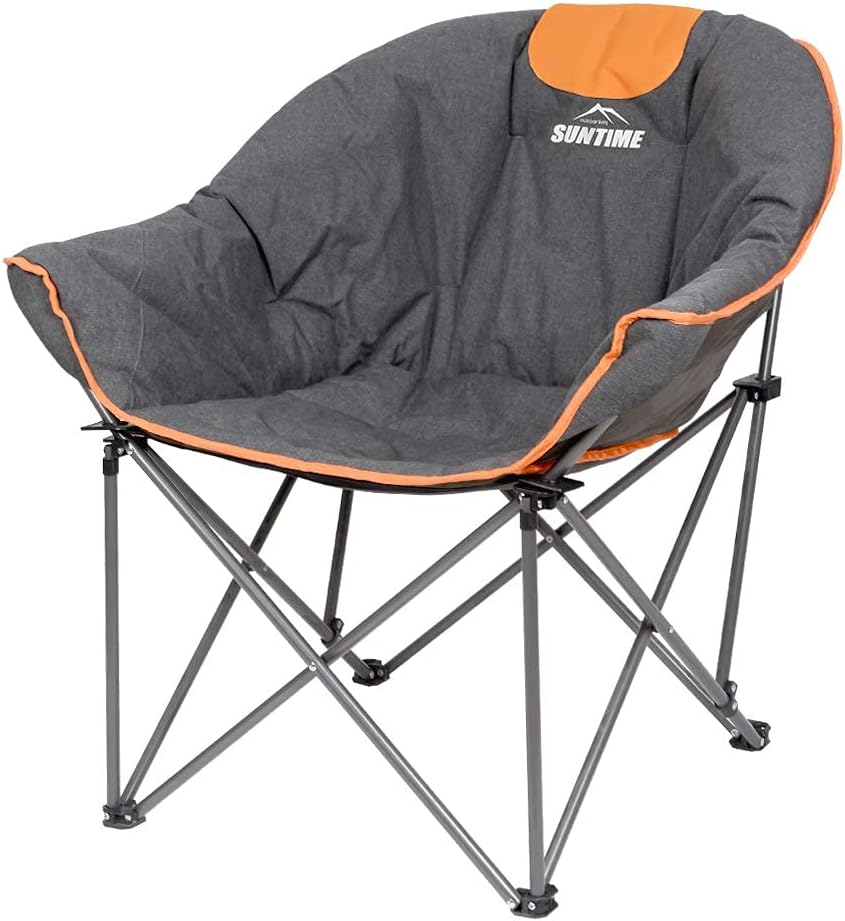 Oversize Padded Folding Chair with Carry Bag O282
