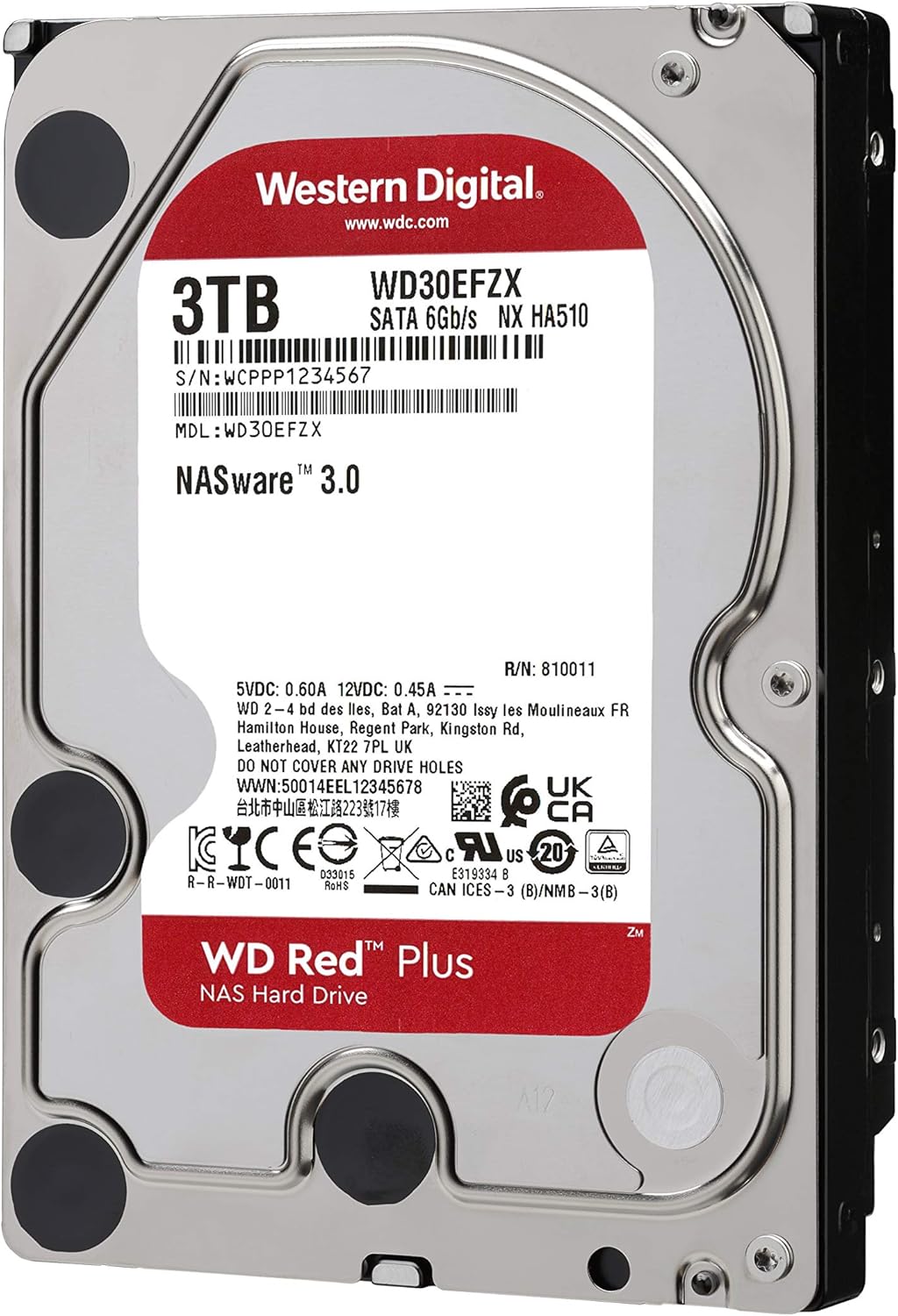 8TB NAS Internal Hard Drive HDD D543