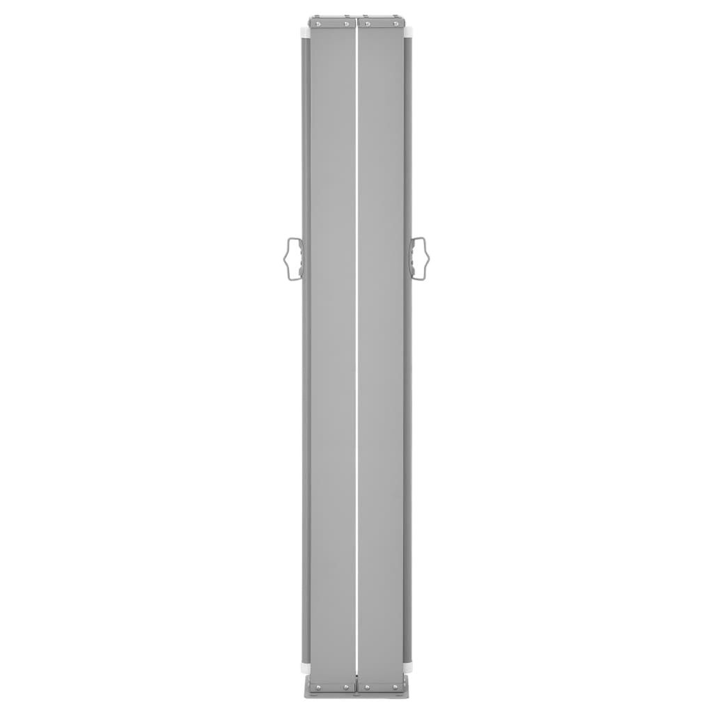 Retractable Side Awning Brown 55.1"x236.2" X619183