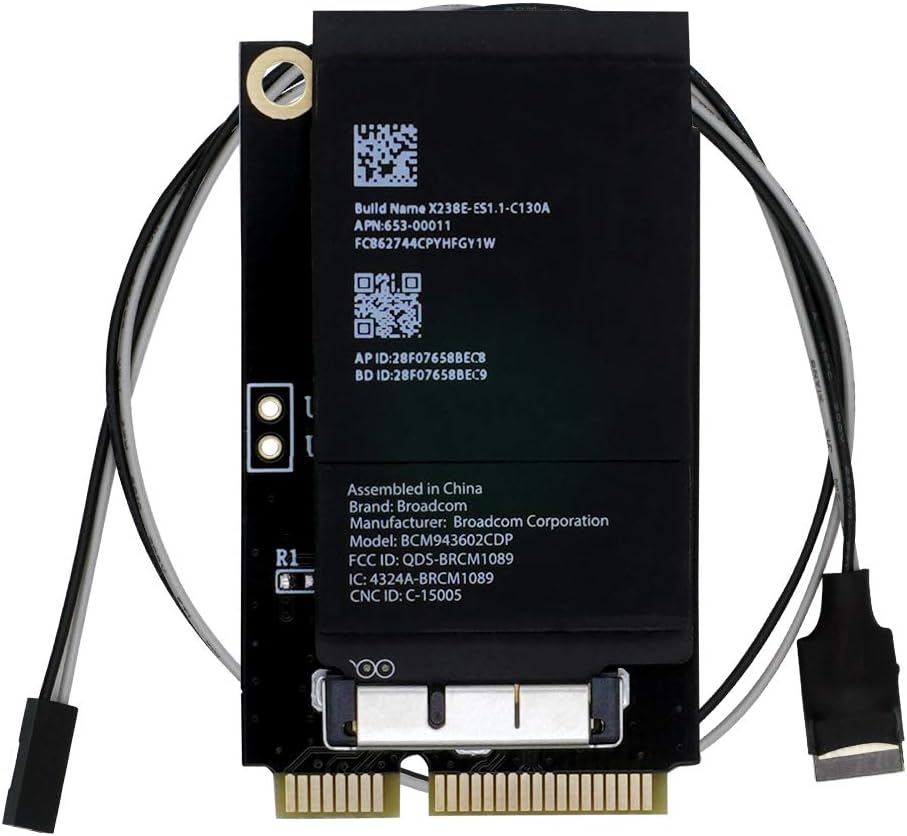 Mac Pro 802.11 A/B/G/N/AC Bluetooth 4.2 Upgrade Kit Z839925