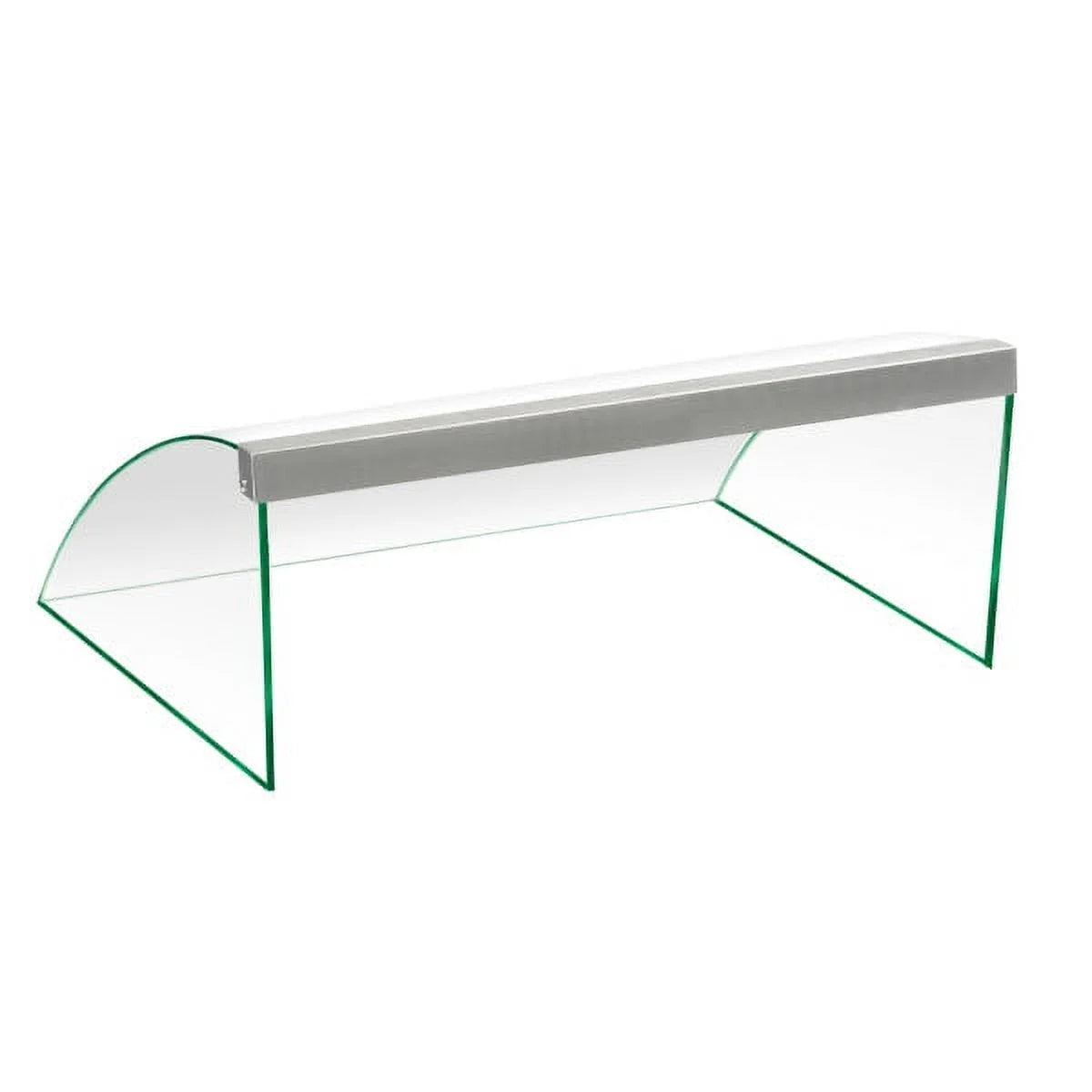 Tempered Glass Sneeze Guard Roller Machine Cover S33802