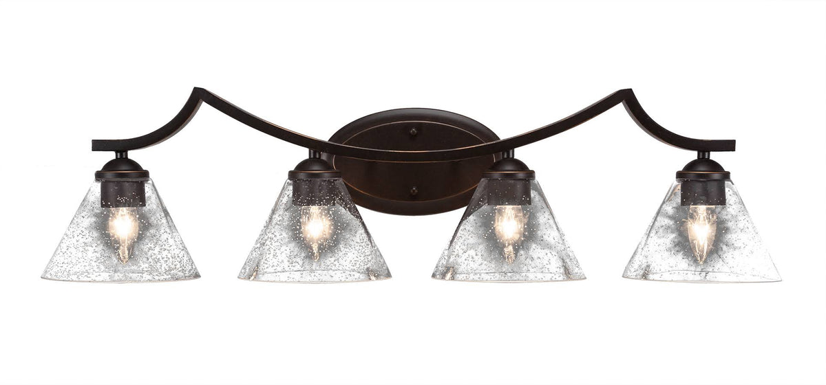 Four Light Bath Bar Dark Granite Y1342
