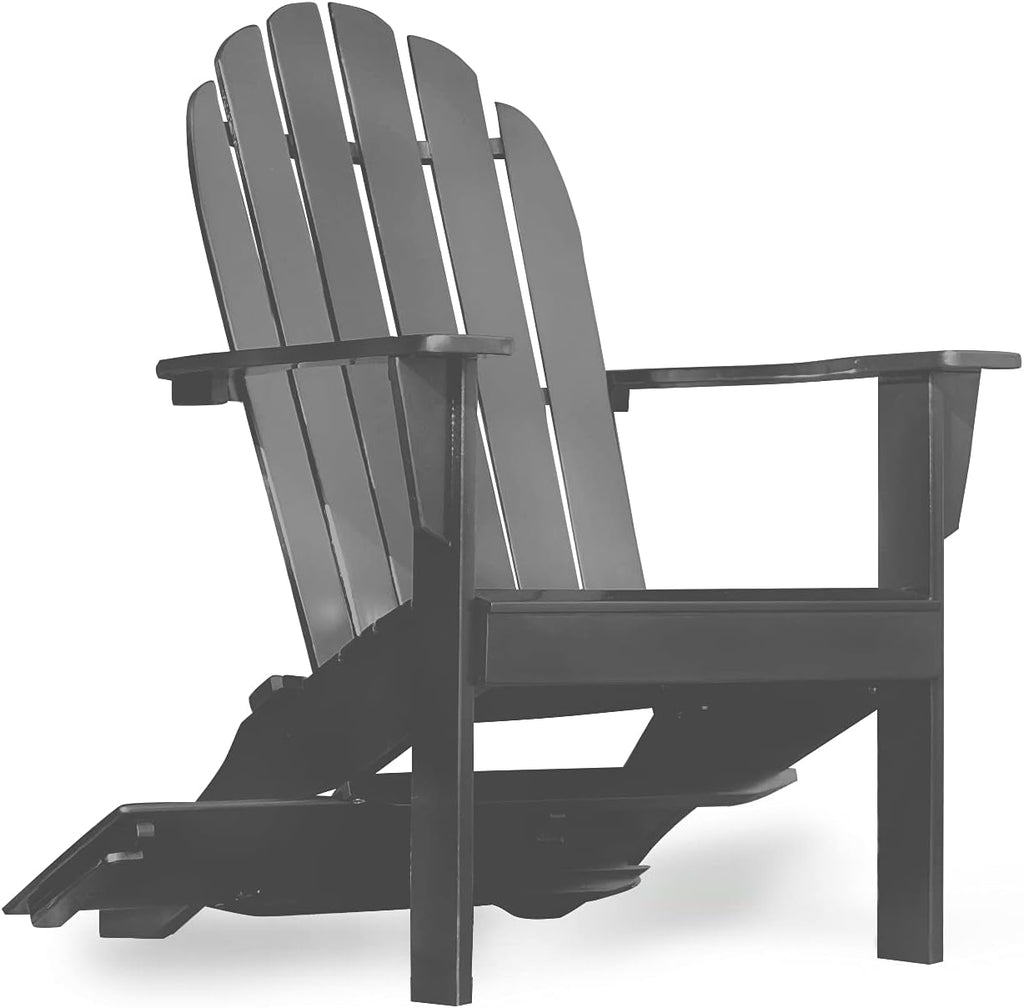 Yellow Adirondack Chair with Tray Table F569