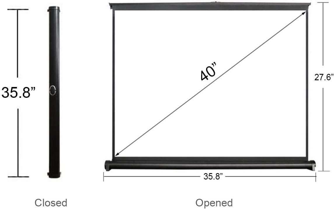 50 Portable Projection Screen 4:3/16:9 C49433