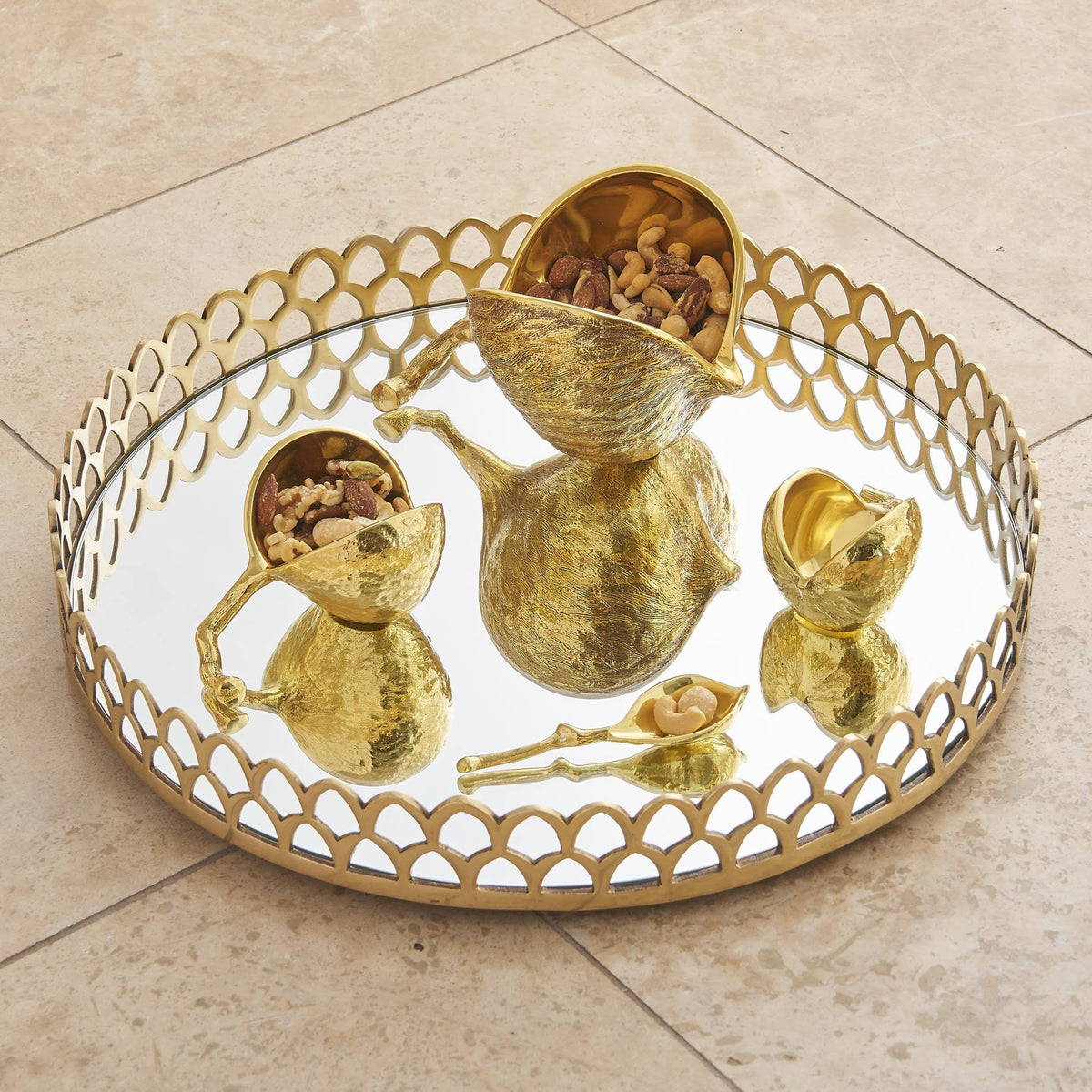 Chestnut Brass Bowl E638