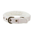 Faux Suede Pet Collar K9115