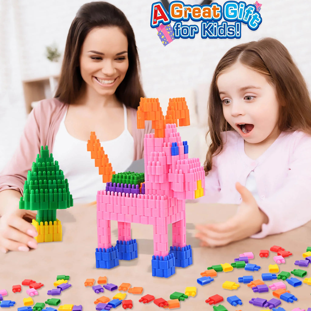 600 Pcs Building Blocks Construction STEM Toy J730982