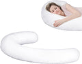 White Cotton Zippered Pillowcase G788372