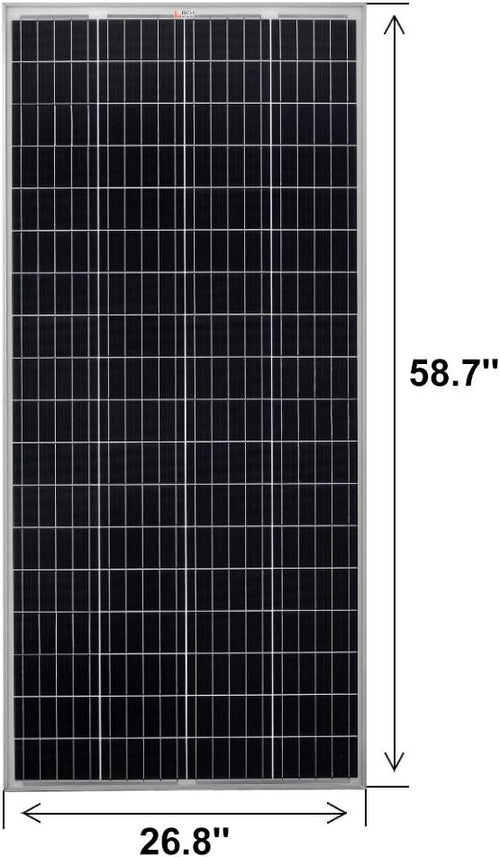 200 Watt 24 Volt Monocrystalline Solar Panel D54934