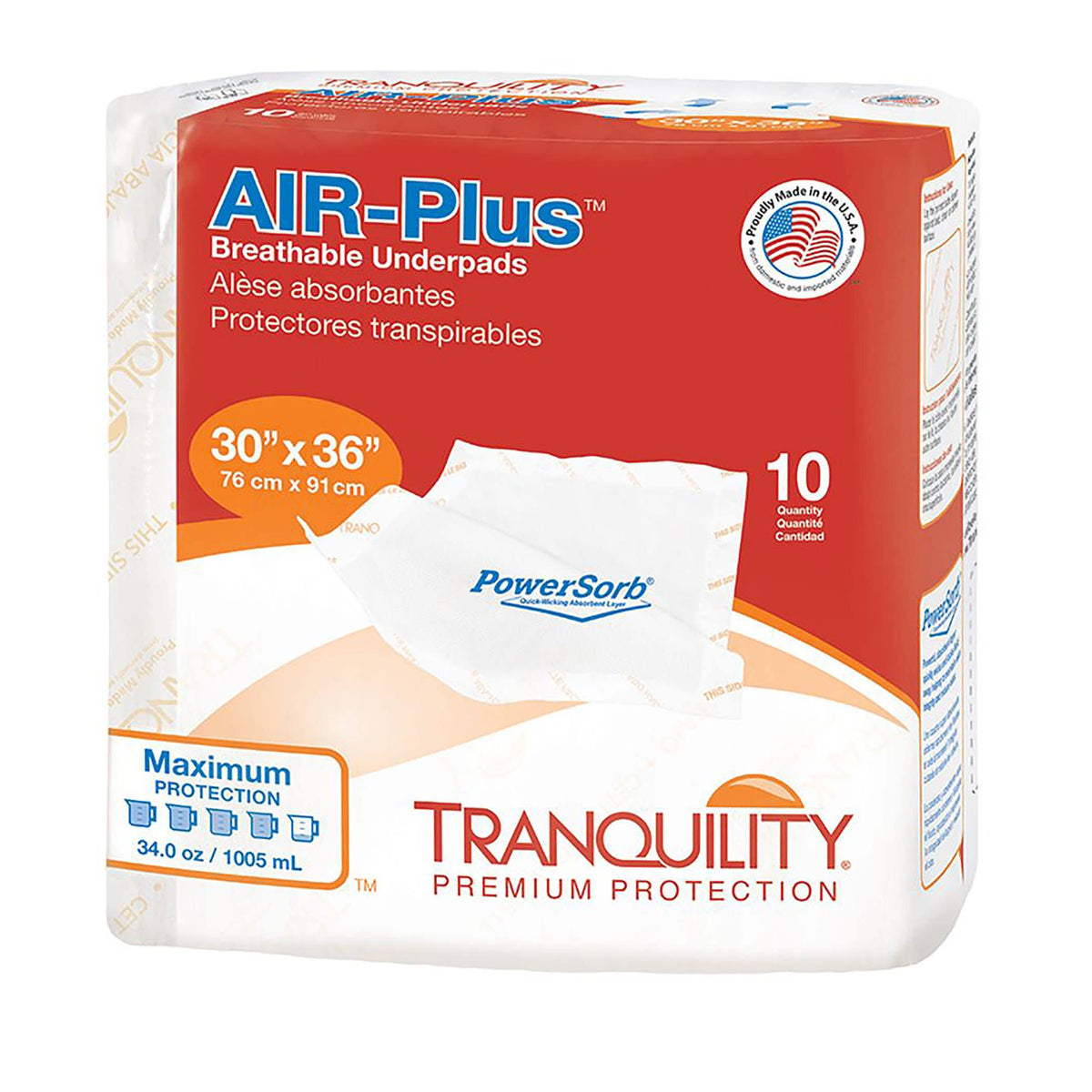 Low Air Loss Underpad, 30 x 36 inch, Case of 40 D9206