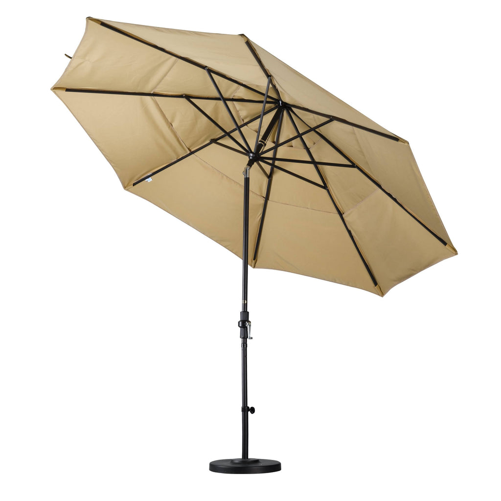 11' Aluminum Market Umbrella Collar Tilt F8929