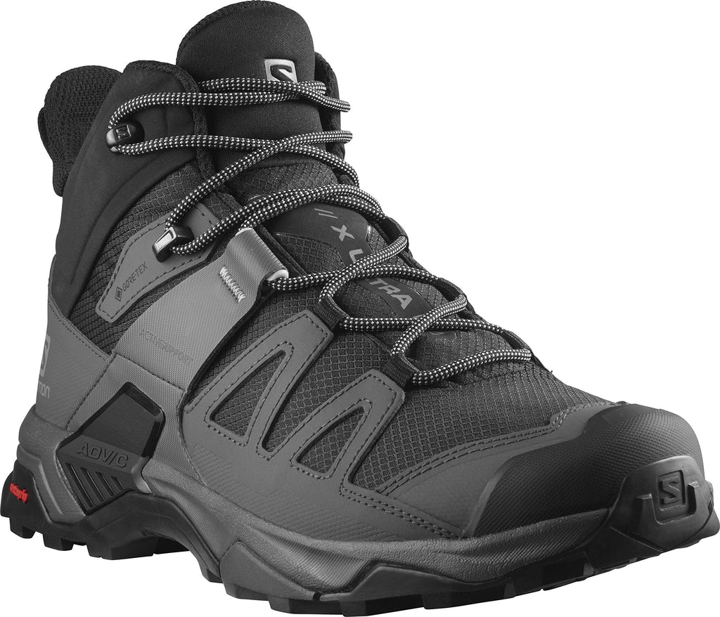 Black / Magnet / Pearl Blue Mid Wide GTX Hiking Shoes L154155