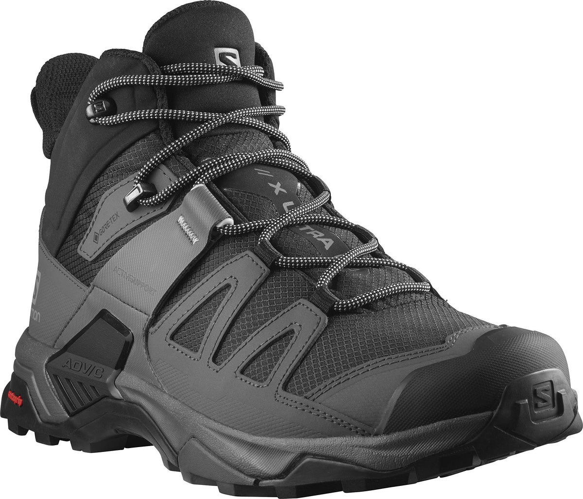 Black / Magnet / Pearl Blue Mid Wide GTX Hiking Shoes L154155