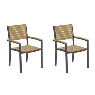 Stacking Patio Dining Armchair B97082