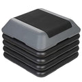 16 Inch Adjustable Aerobic Stepper Exercise Workout Step Platform Bench with 4 Risers I703