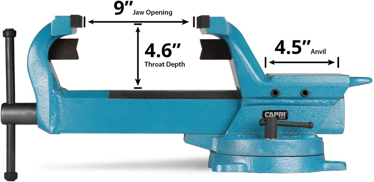 Forged Steel Bench Vise, 7 I2970