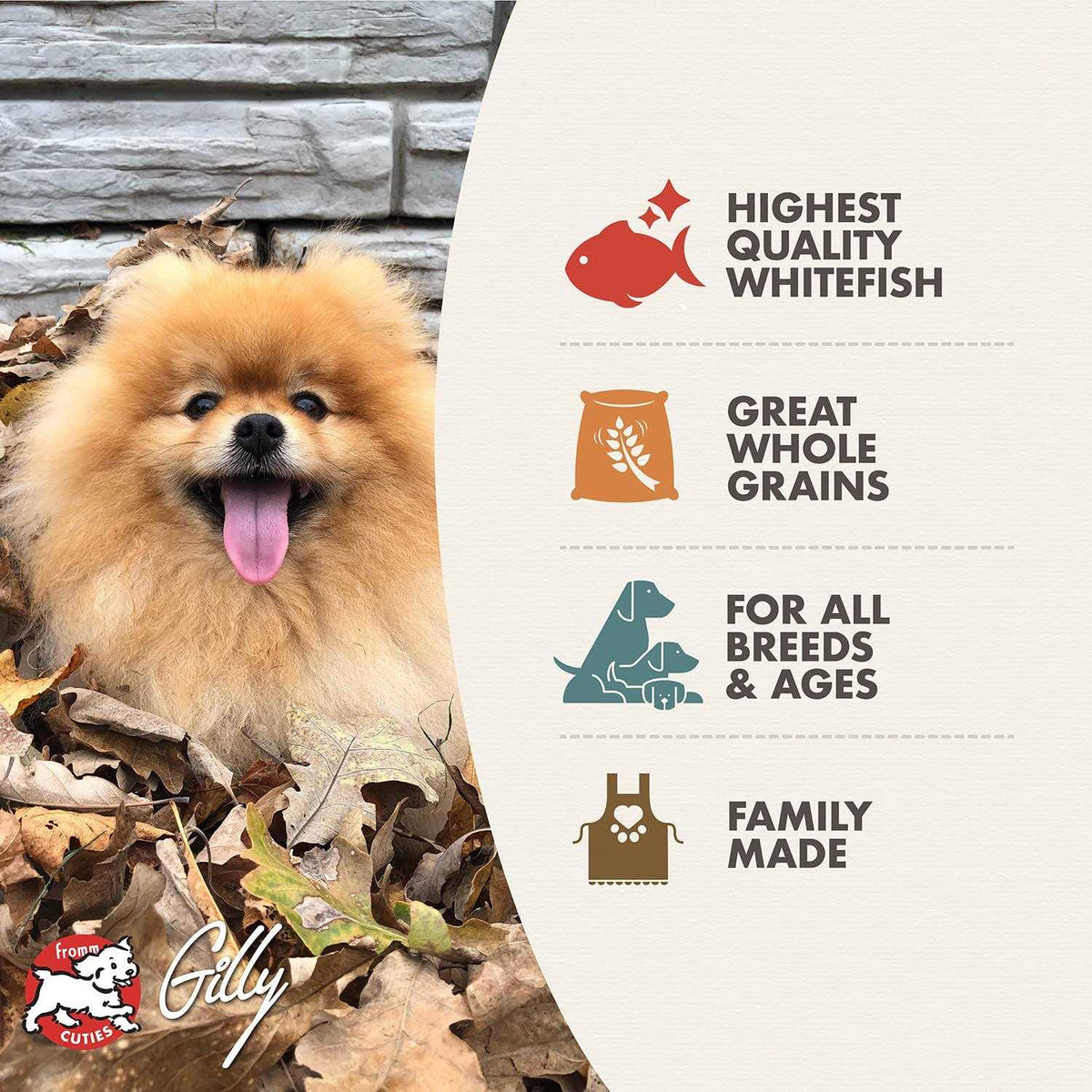 Whitefish Potato Dry Dog Food T379325