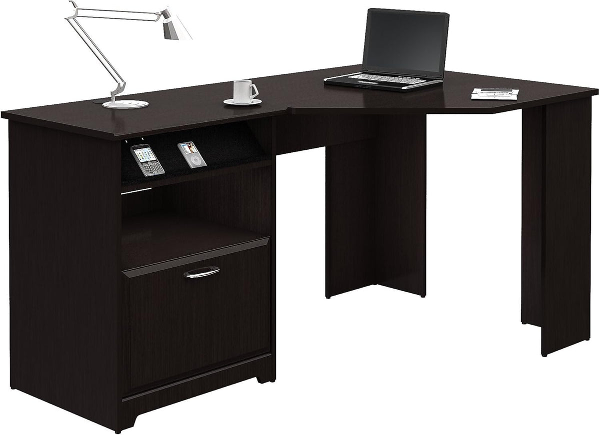Heather Gray Corner Desk F292596