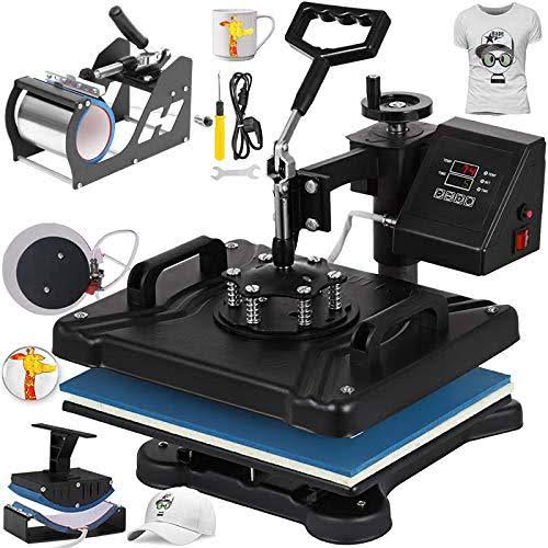 12 x 15 inch 5 in 1 Digital Sublimation Heat Press G60137