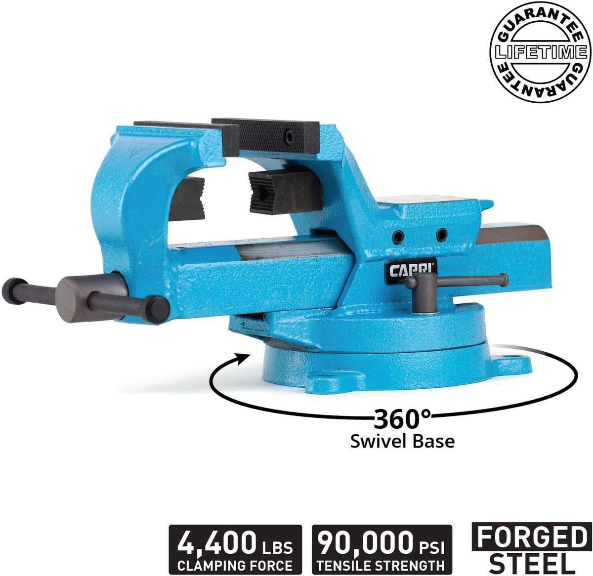 Forged Steel Bench Vise, 7 I2970