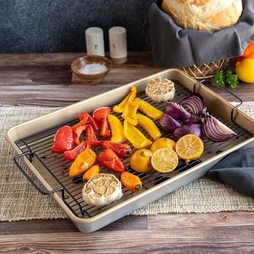 Nordic Ware Naturals Nonstick Half Sheet Baking Tray I9757
