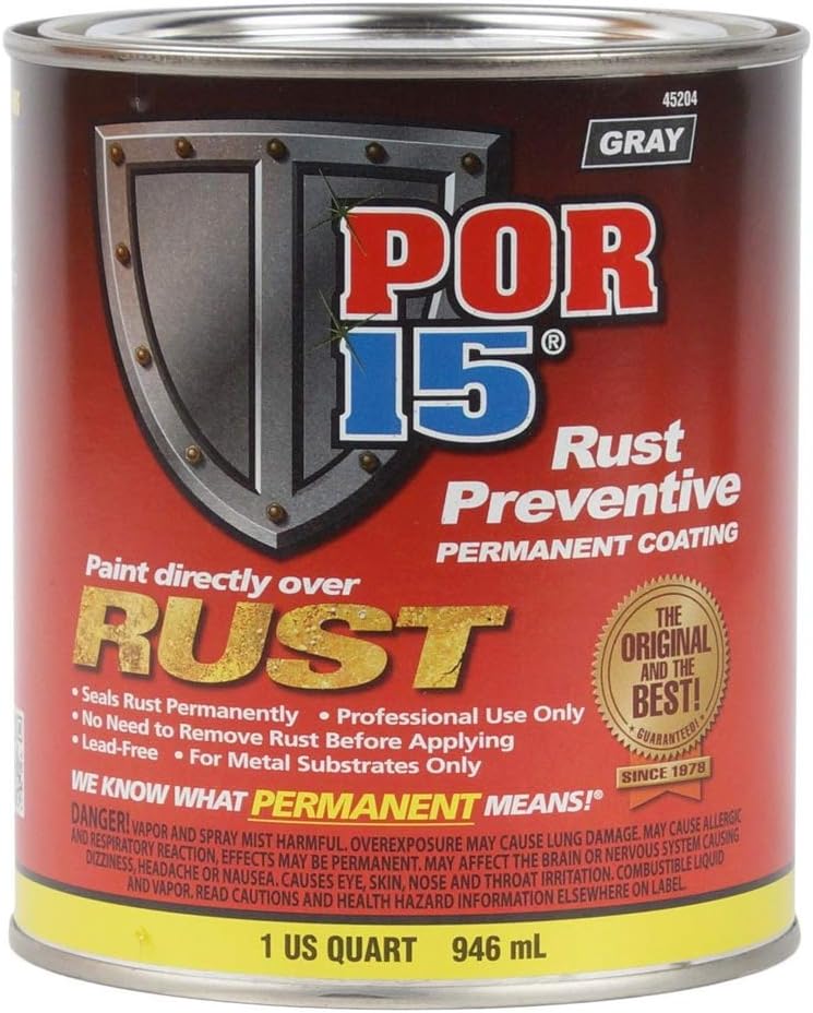 Semi-Gloss Black Rust Preventive Coating S976