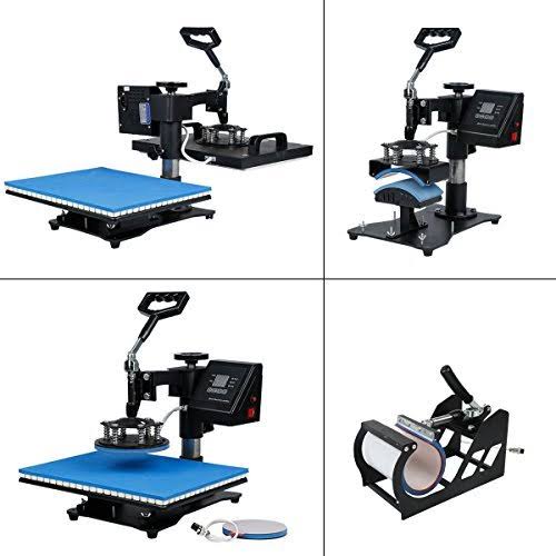 12 x 15 inch 5 in 1 Digital Sublimation Heat Press G60137