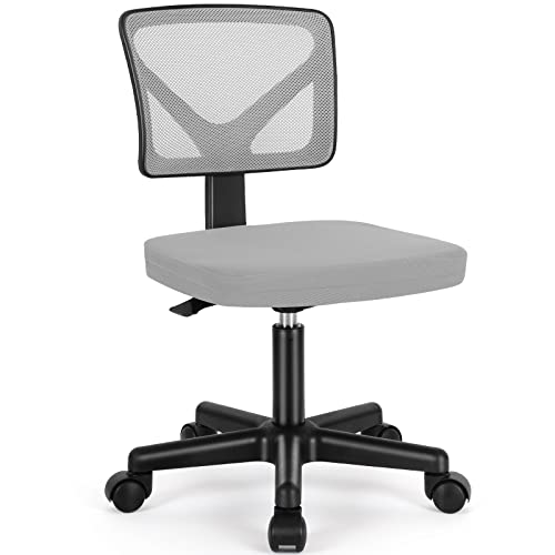 Black Mesh Desk Chair with Wheels A50306