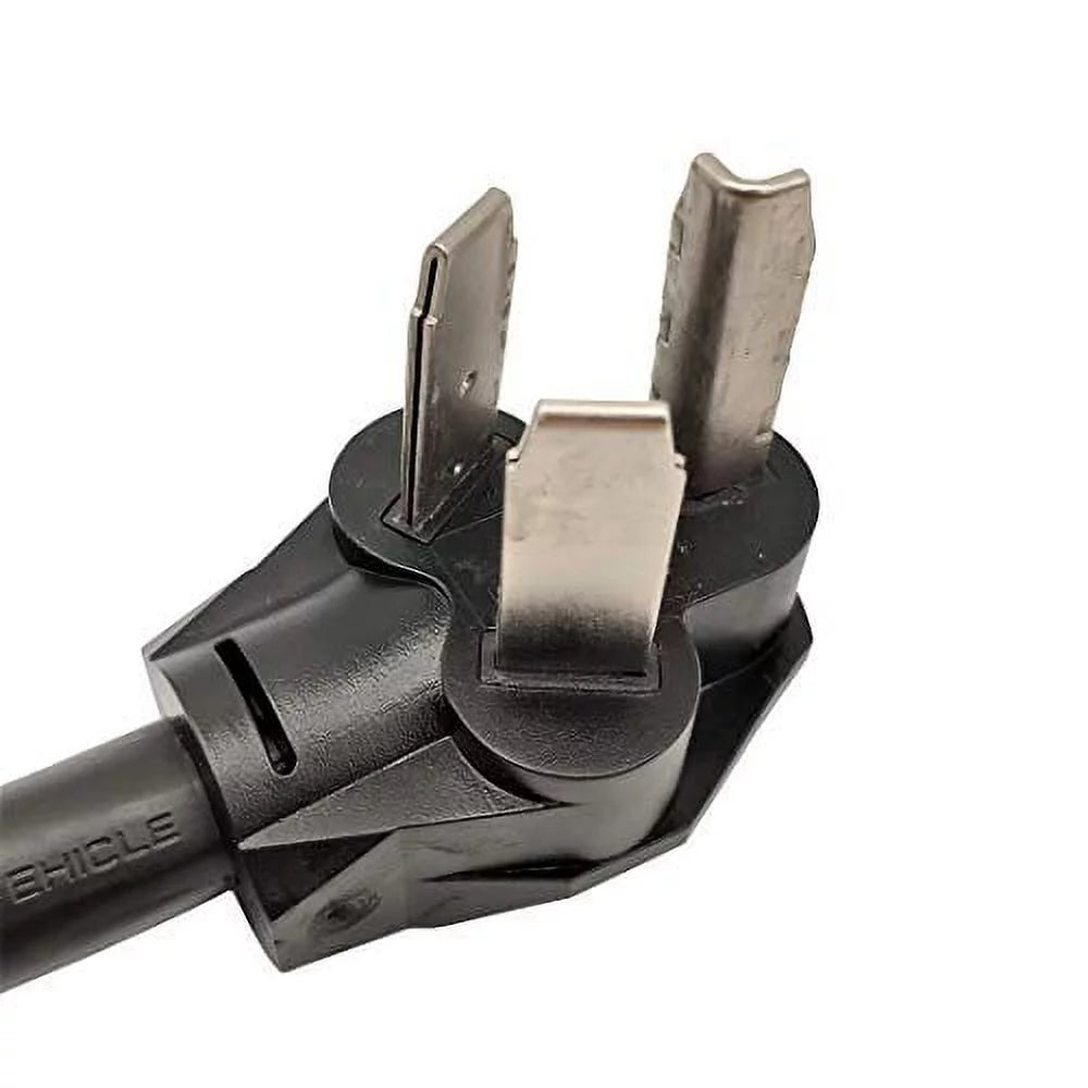 Adapter Cord Dryer 3 Prong Plug 10-30P to 10-50R Electric Stove Receptacle, 30A, 250V 1FT O61529