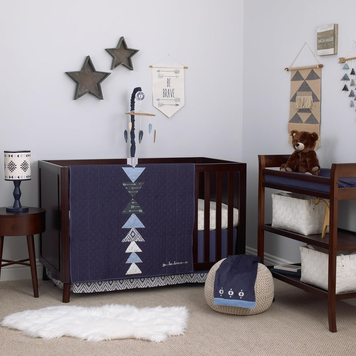 7-Piece Crib Bedding Set T22400