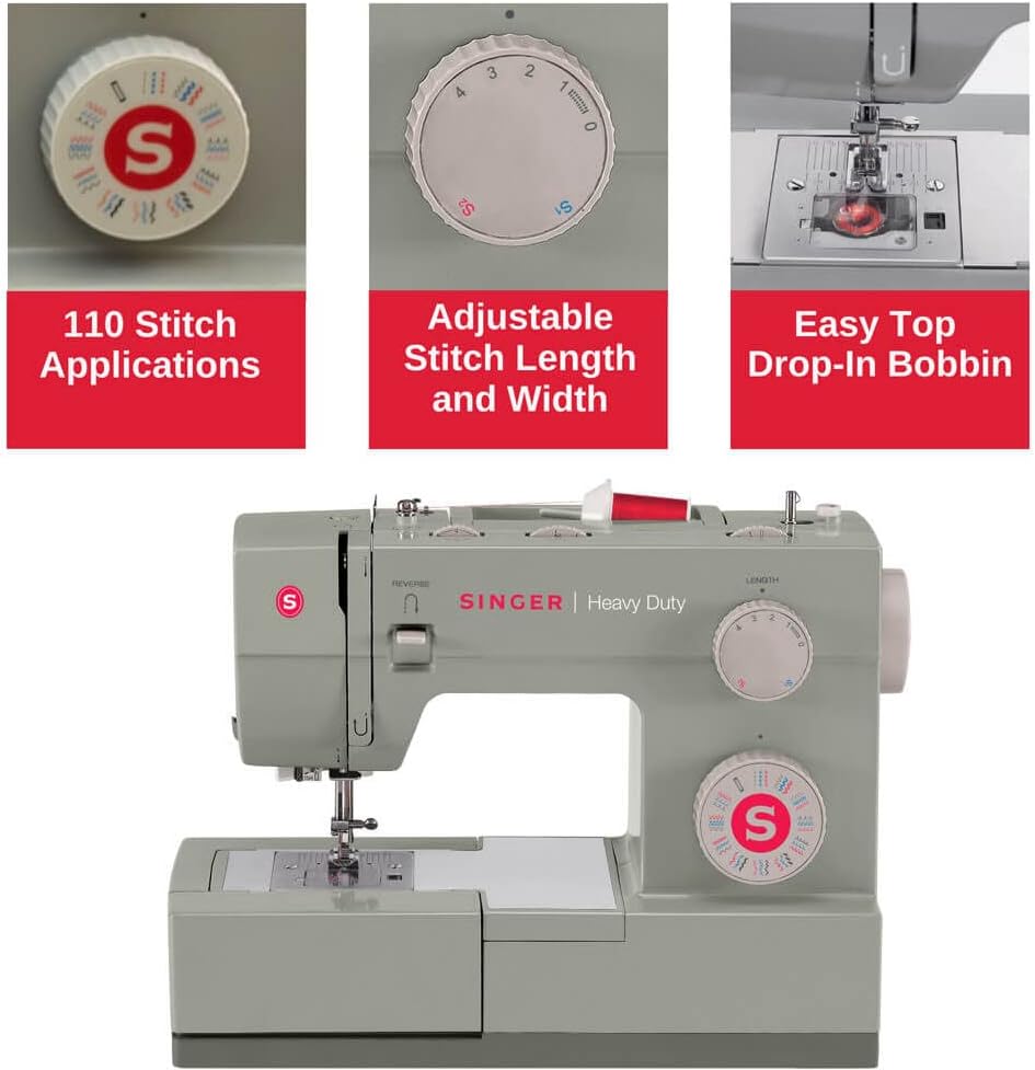Heavy Duty Sewing Machine with Extension Table U299275